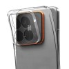 Чехол-накладка для Xiaomi Redmi Note 14 Pro 5G Red Line с защитой камеры Прозрачный