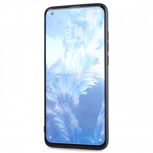 Силиконовый чехол для Xiaomi Mi 10 TPU 1мм Черный матовый