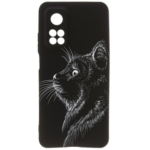 Силиконовый чехол для Xiaomi Mi 10T Helsen с защитой камеры J71