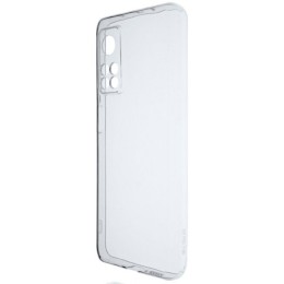 Силиконовый чехол для Xiaomi Mi 10T TPU 1мм с защитой камеры Прозрачный глянцевый