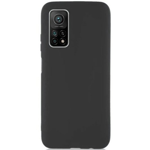 Силиконовый чехол для Xiaomi Mi 10T TPU 1мм Черный матовый