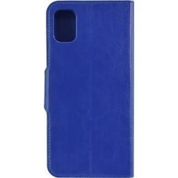 Чехол книжка для Xiaomi Mi 10 Lite Red Line Book Type Синий
