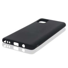 Силиконовый чехол для Xiaomi Mi 10 Lite TPU 1мм Черный матовый
