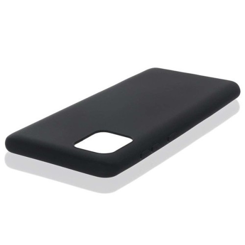 Силиконовый чехол для Xiaomi Mi 10 Lite TPU 1мм Черный матовый