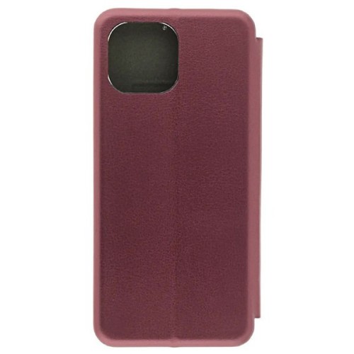 Чехол книжка для Xiaomi Mi 11 Lite Book Cover Бордовый