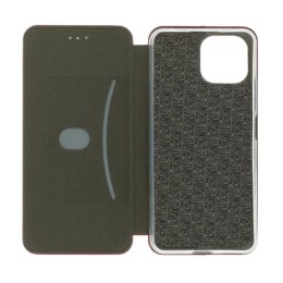 Чехол книжка для Xiaomi Mi 11 Lite Book Cover Бордовый