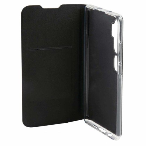 Чехол книжка для Xiaomi Mi Note 10 Red Line Book Cover Черный