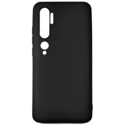 Силиконовый чехол для Xiaomi Mi Note 10 Pro TPU 1мм Черный матовый