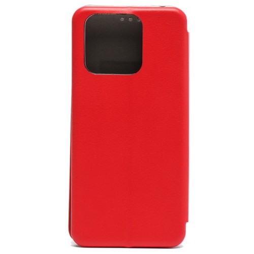 Чехол книжка для Xiaomi Poco C40 Book Cover Красный