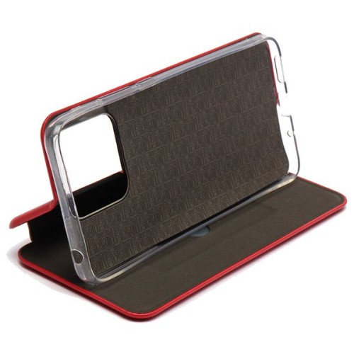 Чехол книжка для Xiaomi Poco C40 Book Cover Красный
