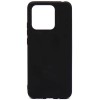 Силиконовый чехол для Xiaomi Poco C40 Soft Matte с микрофиброй Черный