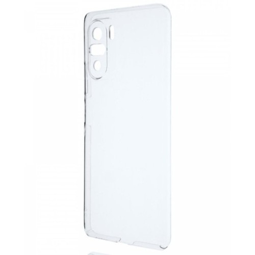 Силиконовый чехол для Xiaomi Poco F3 TPU 1мм с защитой камеры Прозрачный глянцевый