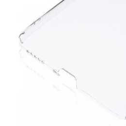 Силиконовый чехол для Xiaomi Poco F3 TPU 1мм с защитой камеры Прозрачный глянцевый