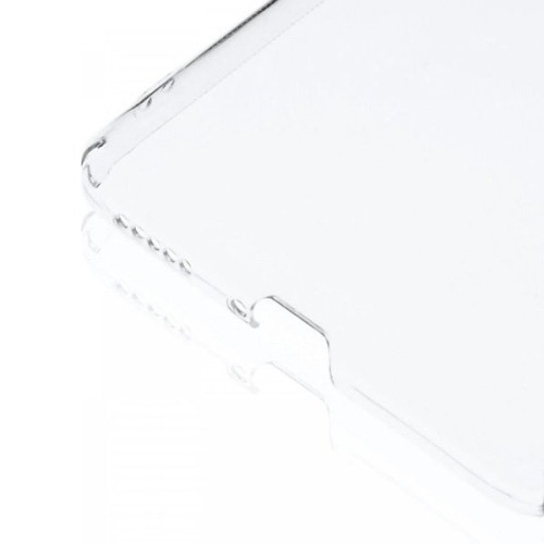 Силиконовый чехол для Xiaomi Poco F3 TPU 1мм с защитой камеры Прозрачный глянцевый