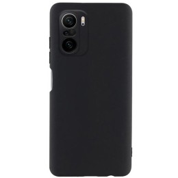 Силиконовый чехол для Xiaomi Poco F3 Red Line Ultimate Черный