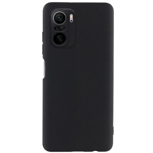 Силиконовый чехол для Xiaomi Poco F3 Red Line Ultimate Черный