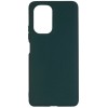 Силиконовый чехол для Xiaomi Poco F3 Red Line Ultimate Темно зеленый