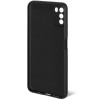 Силиконовый чехол для Xiaomi Poco M3 TPU 1мм с защитой камеры Черный