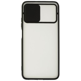 Чехол накладка для Xiaomi Poco M3 Cover Slide Черный