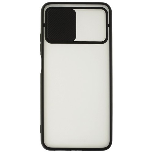 Чехол накладка для Xiaomi Poco M3 Cover Slide Черный