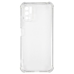 Силиконовый чехол для Xiaomi Poco M3 iBox Crystal с усиленными углами и защитой камеры Прозрачный