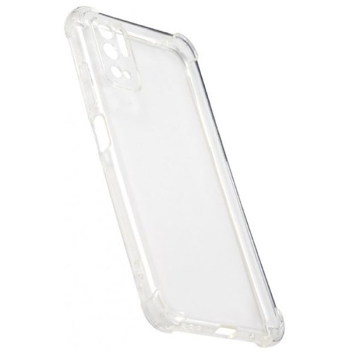 Силиконовый чехол для Xiaomi Poco M3 iBox Crystal с усиленными углами и защитой камеры Прозрачный