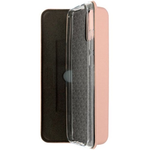 Чехол книжка для Xiaomi Poco M3 Pro Red Line Unit Розовое золото