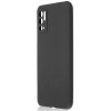 Силиконовый чехол для Xiaomi Poco M3 Pro TPU 1мм с защитой камеры Черный