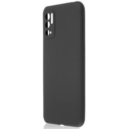 Силиконовый чехол для Xiaomi Poco M3 Pro TPU 1мм с защитой камеры Черный
