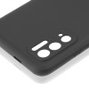 Силиконовый чехол для Xiaomi Poco M3 Pro TPU 1мм с защитой камеры Черный