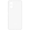 Силиконовый чехол для Xiaomi Poco M4 TPU 1мм с защитой камеры Прозрачный