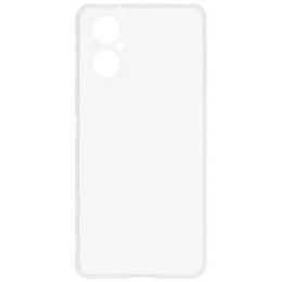 Силиконовый чехол для Xiaomi Poco M4 TPU 1мм с защитой камеры Прозрачный