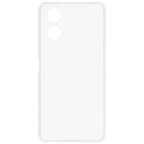 Силиконовый чехол для Xiaomi Poco M4 TPU 1мм с защитой камеры Прозрачный