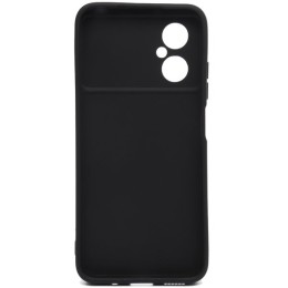 Силиконовый чехол для Xiaomi Poco M4 TPU 1мм Черный матовый