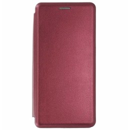 Чехол книжка для Xiaomi Poco M4 Pro Book Cover Бордовый