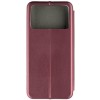 Чехол книжка для Xiaomi Poco M4 Pro Book Cover Бордовый