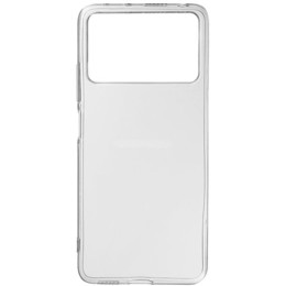 Силиконовый чехол для Xiaomi Poco M4 Pro TPU 1мм Прозрачный глянцевый
