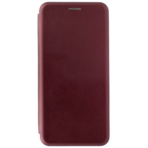 Чехол книжка для Xiaomi Poco M4 Pro 5G Book Cover Бордовый
