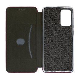 Чехол книжка для Xiaomi Poco M4 Pro 5G Book Cover Бордовый