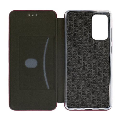 Чехол книжка для Xiaomi Poco M4 Pro 5G Book Cover Бордовый