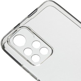 Силиконовый чехол для Xiaomi Poco M4 Pro 5G TPU 1мм с защитой камеры Прозрачный