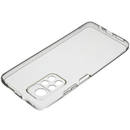 Силиконовый чехол для Xiaomi Poco M4 Pro 5G TPU 1мм с защитой камеры Прозрачный