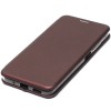 Чехол книжка для Xiaomi Poco M5 Book Cover Бордовый