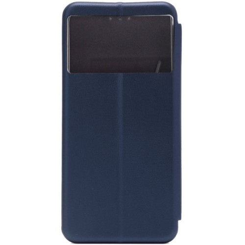 Чехол книжка для Xiaomi Poco M5 Fashion Case Темно синий