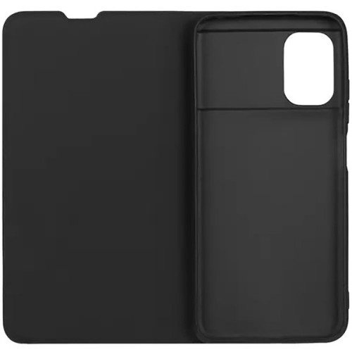 Чехол книжка для Xiaomi Poco M5 Book Prm Черный