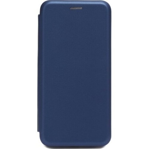Чехол-книжка для Xiaomi Poco M5 Fashion Case на магнитах с визитницей Синий