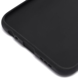 Силиконовый чехол для Xiaomi Poco M5s TPU 1мм Черный матовый