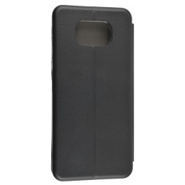 Чехол книжка для Xiaomi Poco X3 Red Line Unit Черный