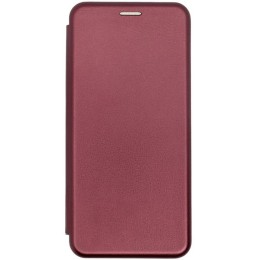 Чехол книжка для Xiaomi Poco X3 Book Cover Бордовый