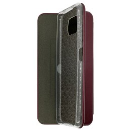 Чехол книжка для Xiaomi Poco X3 Book Cover Бордовый